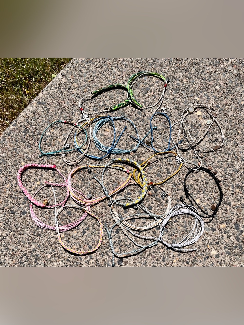 Pura Vida Bracelet Set of 21- Multicolor Strands